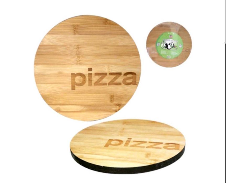 Доска бамбуковая круглая 