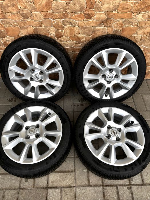 Zestaw KOŁA ALU 16” 4x100+ OPONY zimowe – OPEL (Ronal + Kleber)