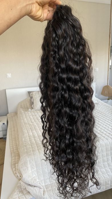 Rabo de Cavalo de cabelo humano