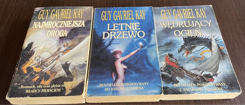 Guy Gavriel Kay seria trzech książek