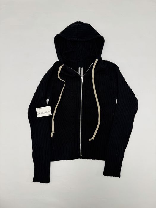 зип худи Rick Owens Cotton zip up black M L vetements maison margiela