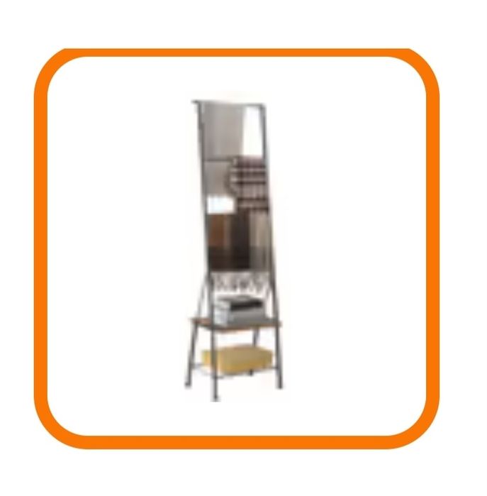 Wolnostojący Wieszak na Ręczniki z półką.