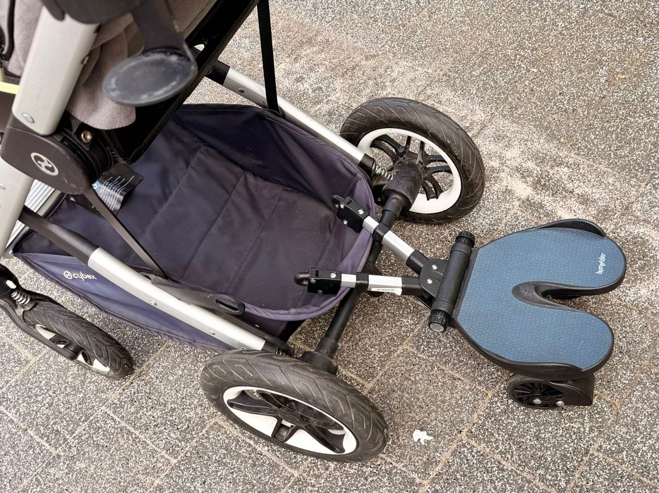 Cybex Talos S spacerówka — szary, lekkie koła piankowe + dostawka gratis