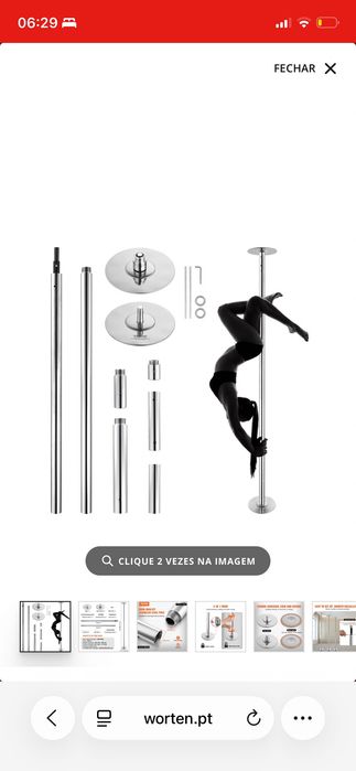 Barra de Pole dance