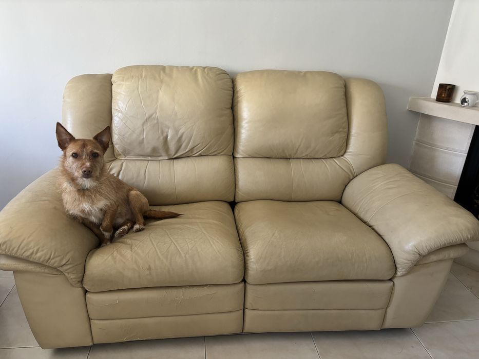 Sofa reclinavel dois lugares desmontavel