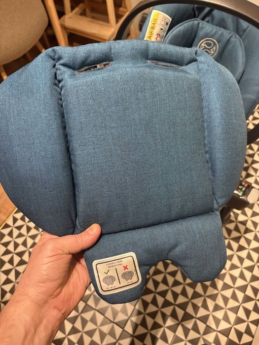 Fotelik Cybex Cloud Z i-Size Plus Mountain Blue  + baza Z One | Kraków