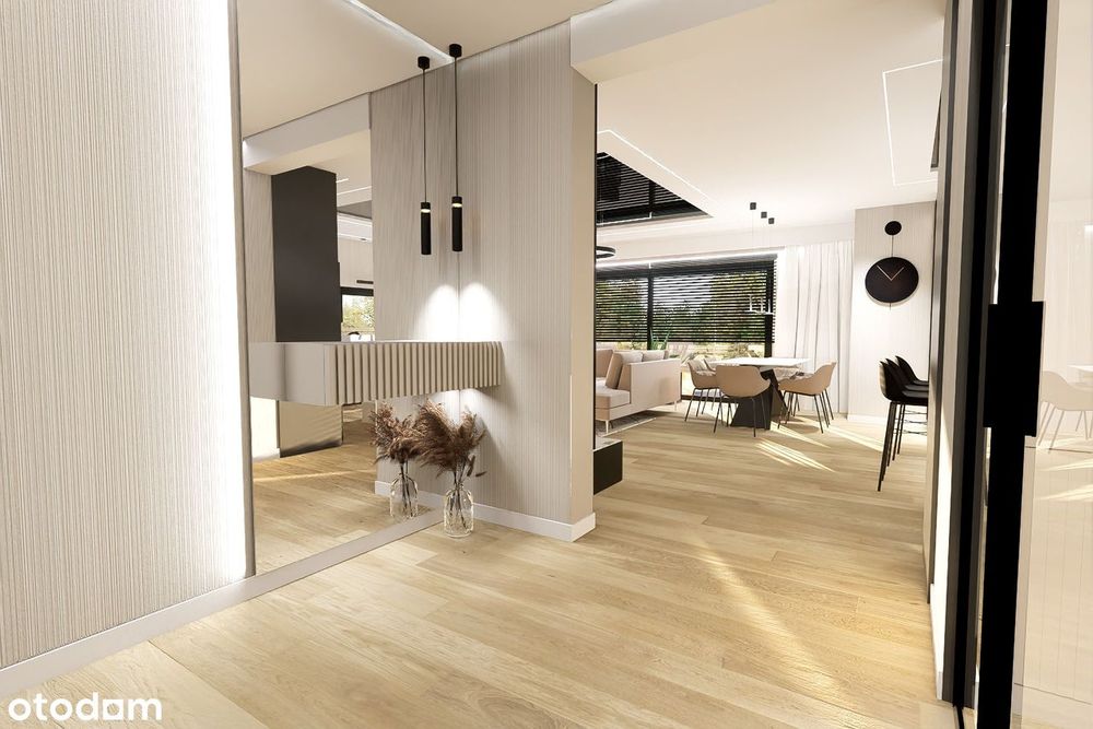 Nowy dom parterowy 180m2