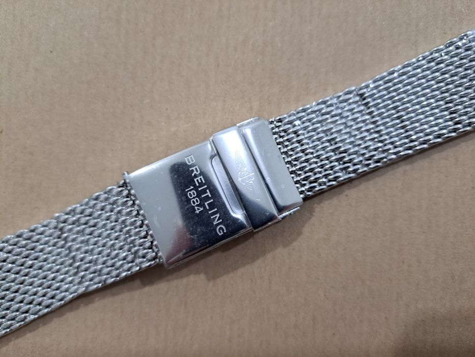 Bransoleta do Breitling Navitimer / SuperOcean/Avenger NOWA MESH 22 24