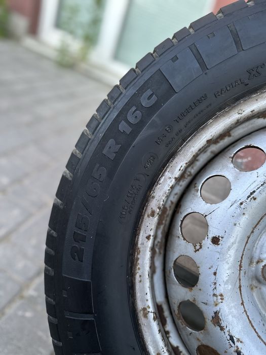 Запаска Volkswagen T5 215/65 R16 C Michelin колесо, диск, гума, резина ...