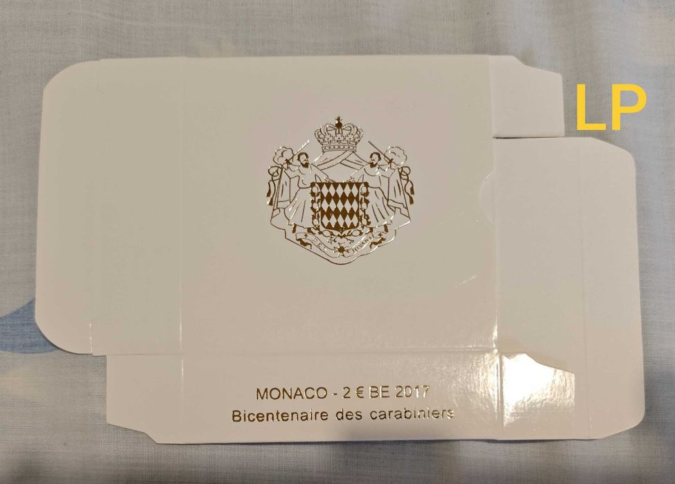 Moeda do Mónaco Proof de 2017