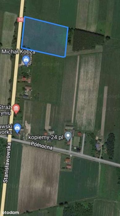 Działka inwestycyjna przemysłowa