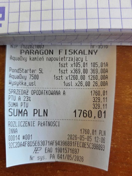 Napowietrzacz AquaOxy 7500