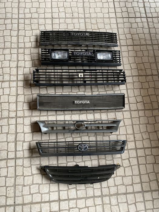 Grelhas ke70 ee80 e10 te71 avensis carina toyota