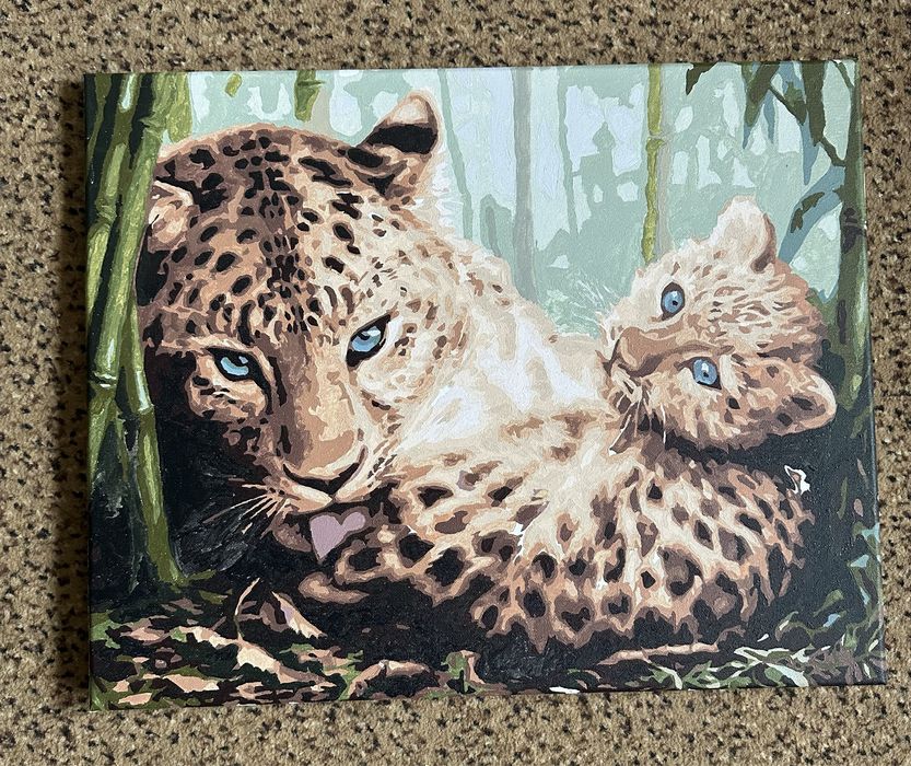 Готова картина по номерах