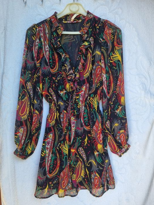 Vestido preto Zara TM M  VT 098