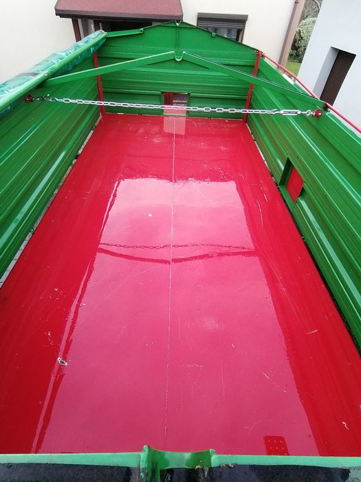 Przyczepa rolnicza Metaltech DB8 8 ton, pierwszy właściciel