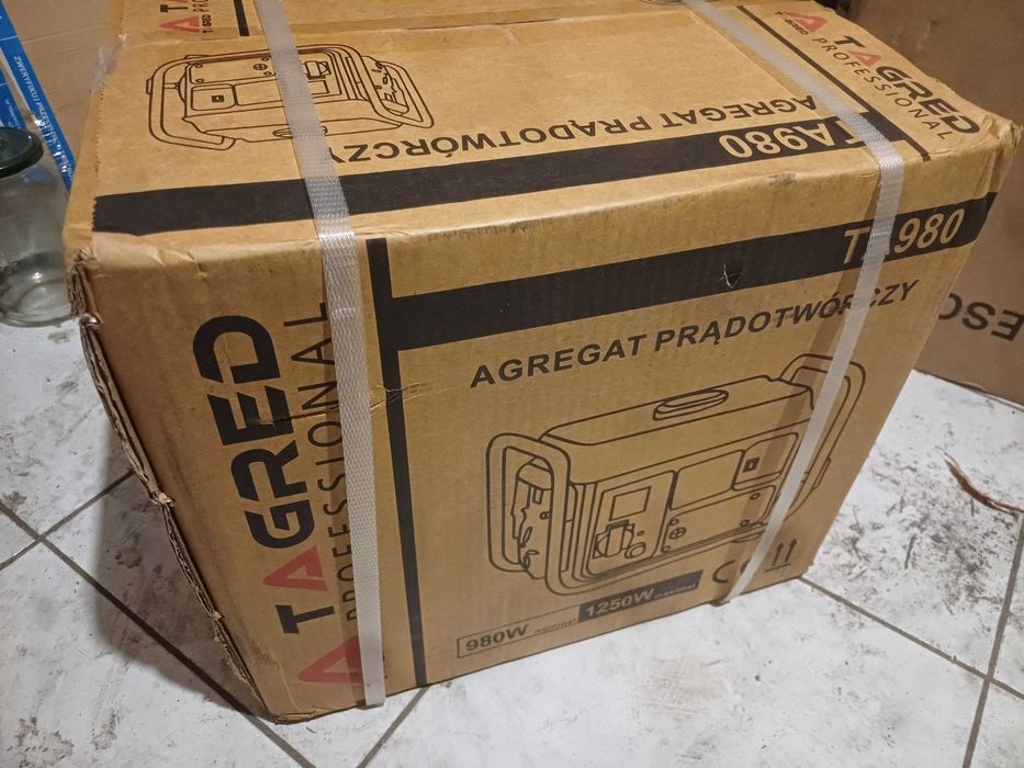 Nowy Mocny 1550W 0,3l/h Agregat Prądotwórczy Generator Profesjonalny