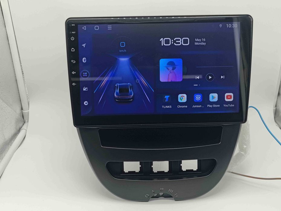 Rádio Android Peugeot 107 - CITROEN C1 - TOYOTA AYGO + câmara
