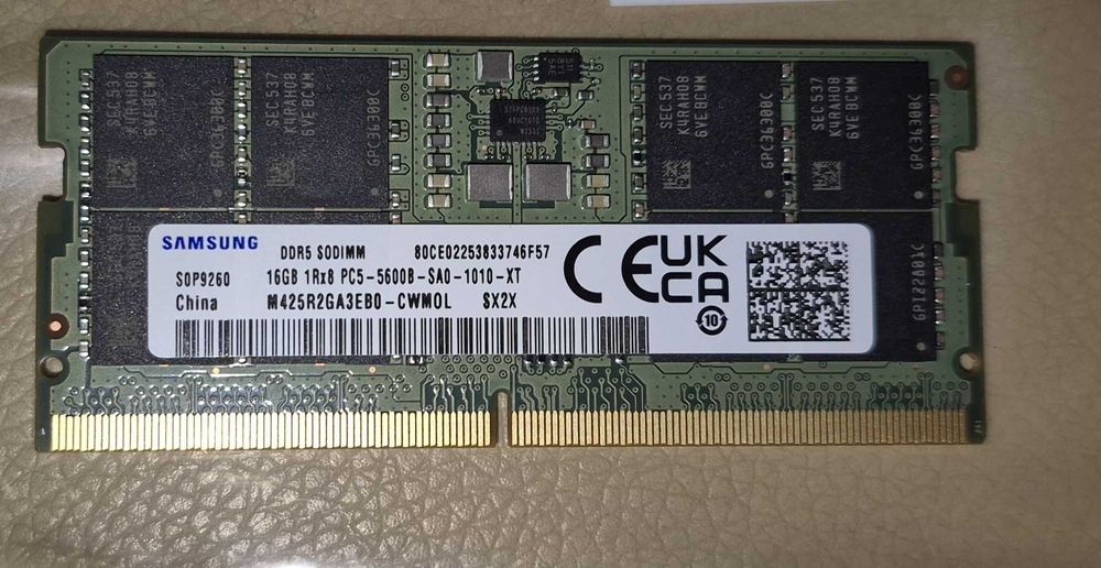 RAM 16GB PC5 Samsung M425R2GA3EBO CWMOL laptop notebook GWARANCJA