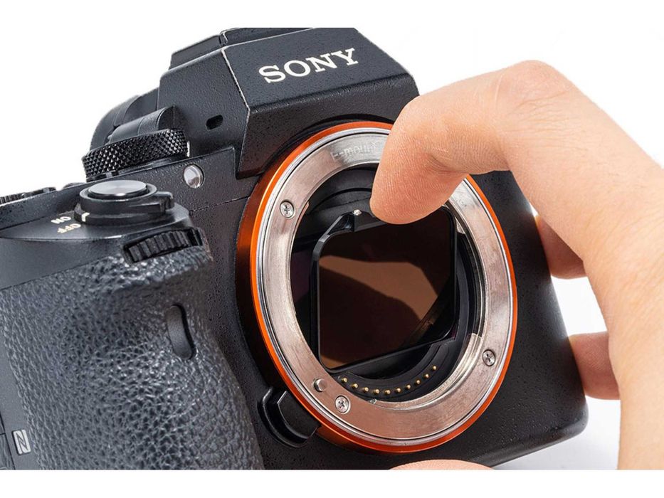 Kase Clip-In filtr UV ochronny przed matrycę do aparatu Full Frame Sony A7 / A9 / A1 / FX3 / ZV-E1