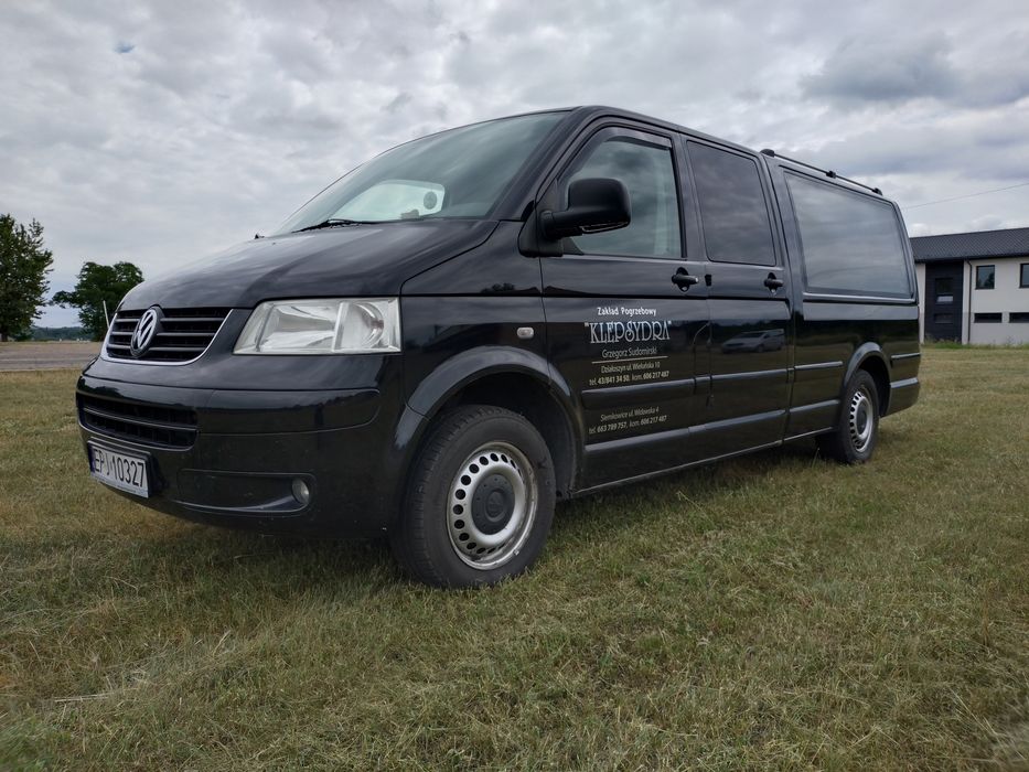 Volkswagen Transporter T5 karawan pogrzebowy funeralny cena brutto