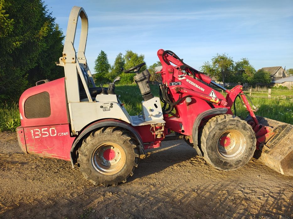 Weidemann 1350 cx45 rok 2007 stan bdb sprowadzony miniładowarka