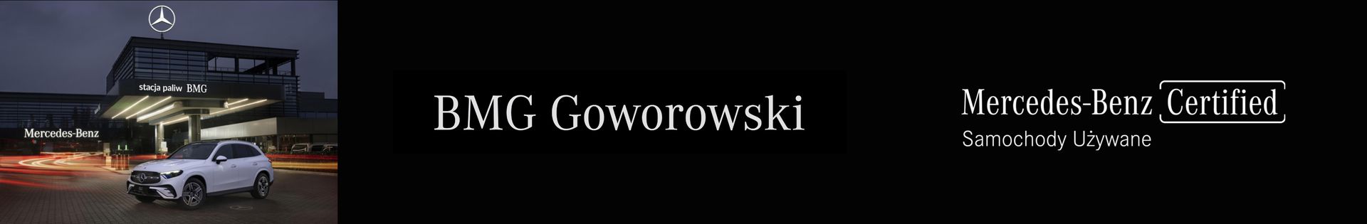 BMG GOWOROWSKI Sp z oo Mercedes-Benz smart Mazda top banner