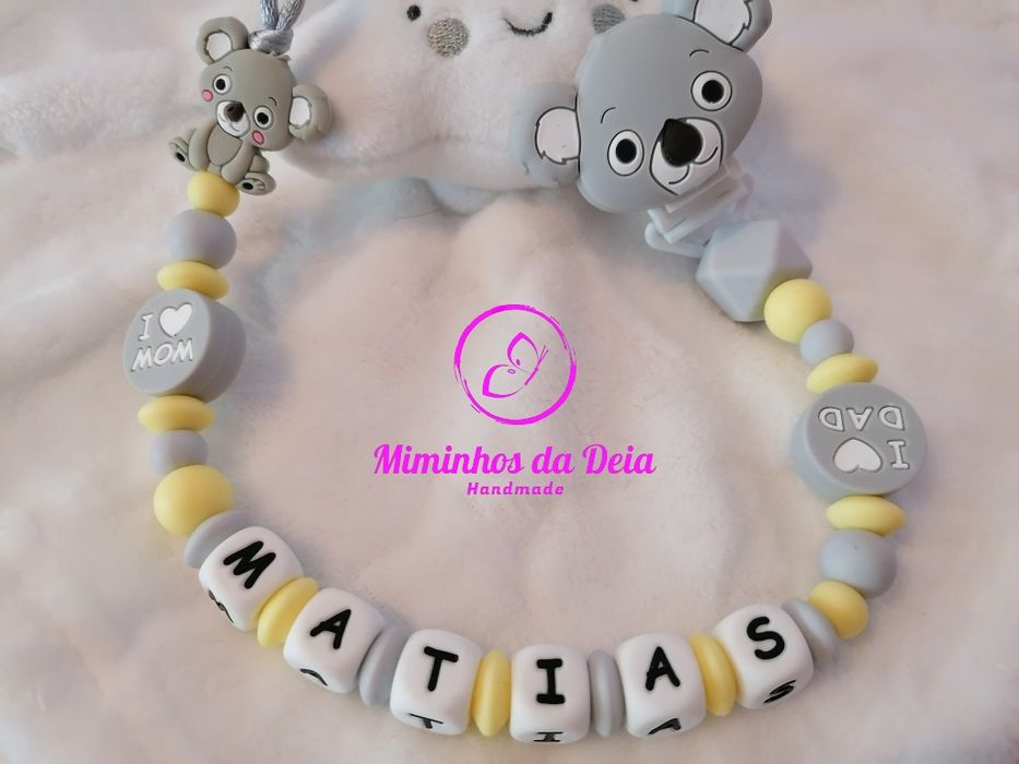 Pacifier Holder, Customized Food-Grade Silicone Teething Toys64741306323715123