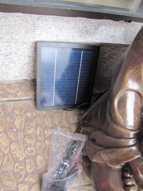 Dharma Fontanna solarna LED dekoracja Budda posąg Blumfeldt