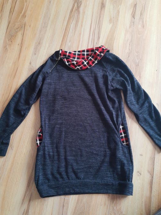 Sweter bluza szary xl