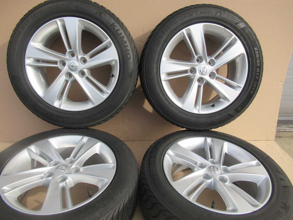 Alu+opony zima R17 OPEL INSIGNIA B ,CASCADA, 5x115 czujniki  6064