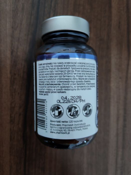 Pharmovit D3-Vit 4000 Softgel Active 120kaps.-2 opakowania
