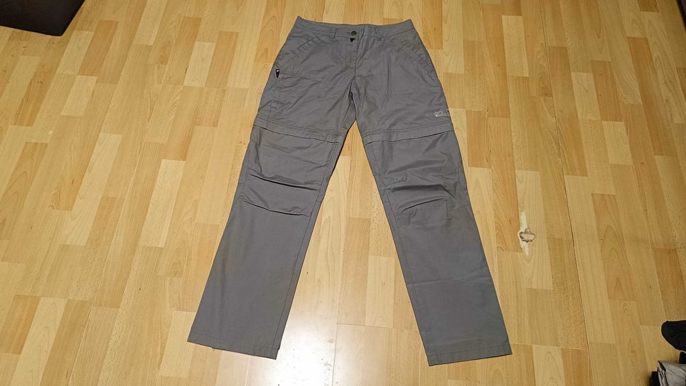 Damskie spodnie funkcyjne 2w1 JACK WOLFSKIN r.S stan idealny