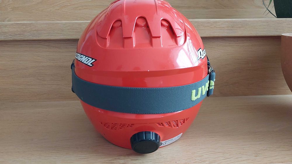 Kask narciarski i gogle dziecięce