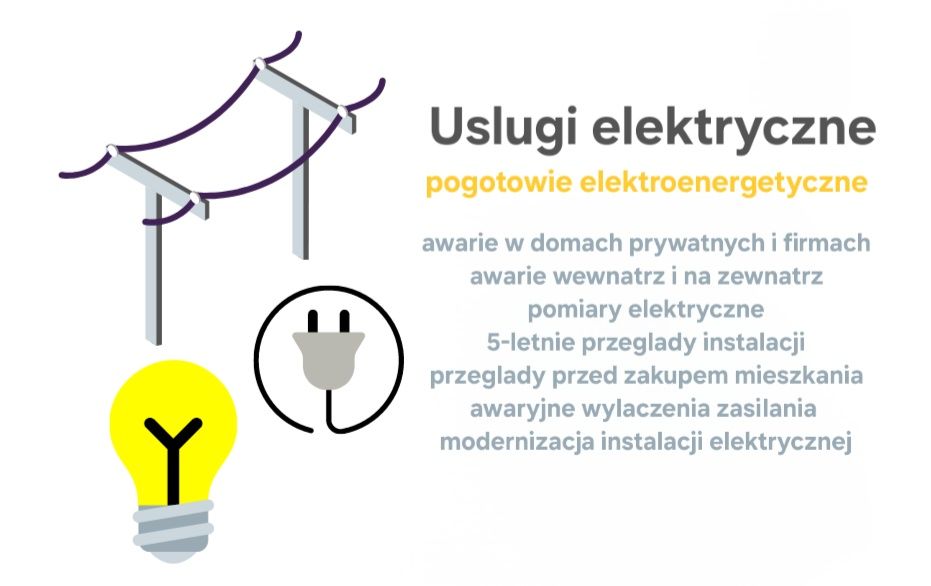 Usługi elektryczne | Elektryk | Awarie | Przeglądy