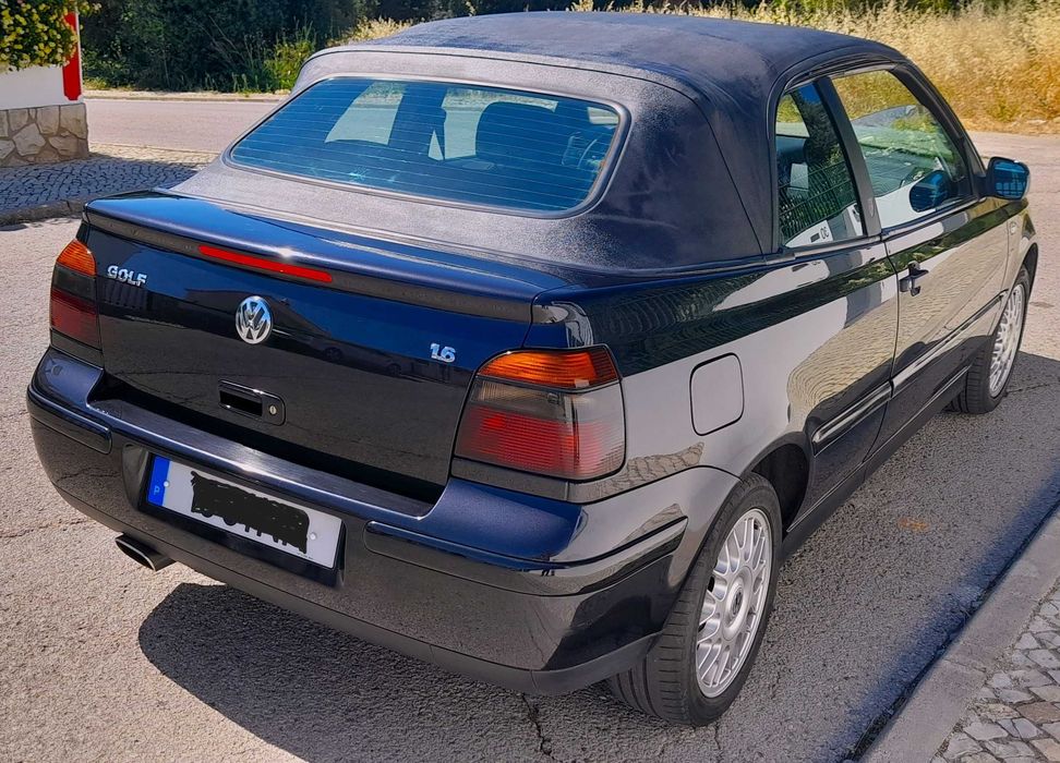 vw golf cabriolet 1.6 - Só com 131400 kms.