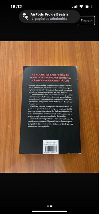 Livro “ Não se diz tudo aos homens”