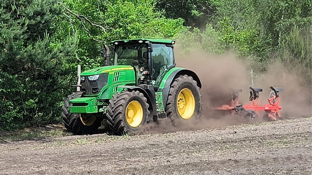 John Deere 6190r z Niemiec po testach