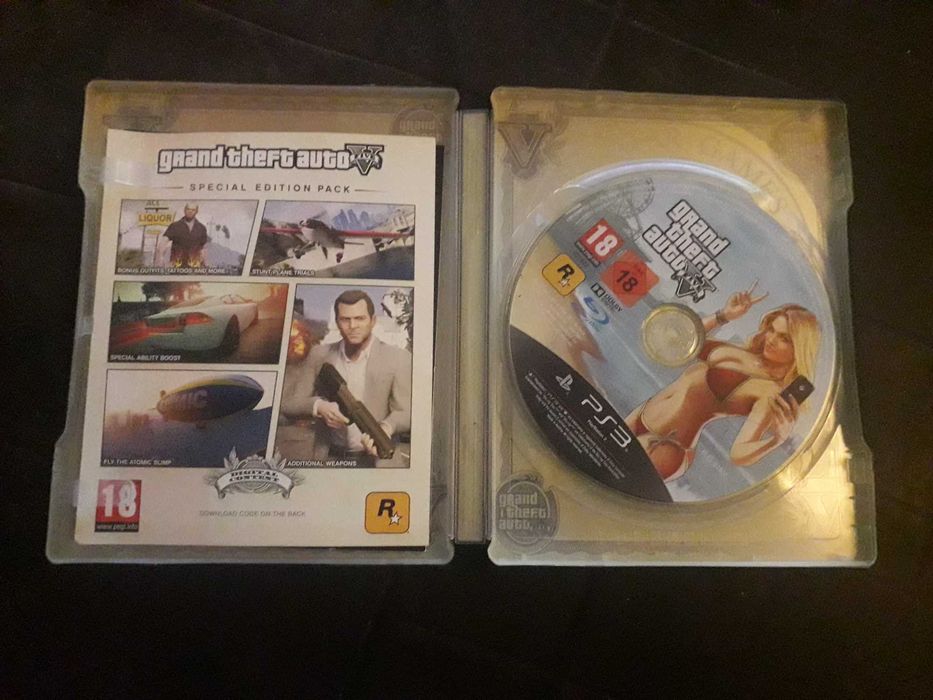 GTA V Steelbook PS3