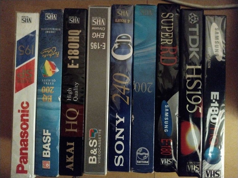 Kasety VHS sprzedam