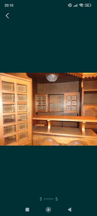 Bar como novo madeira maciça