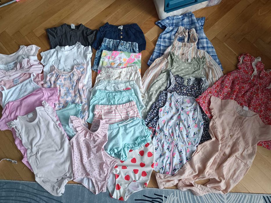 Zestaw ubranek na lato 80/86