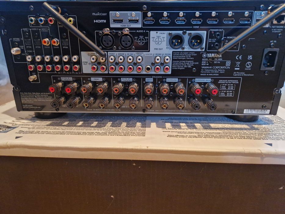 Yamaha RX-A6A - Receptor AV | Desempenho Audiófilo