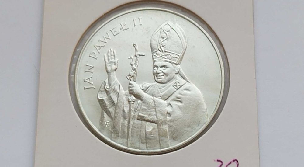 Jan Paweł II - PAPIEŻ. Srebro