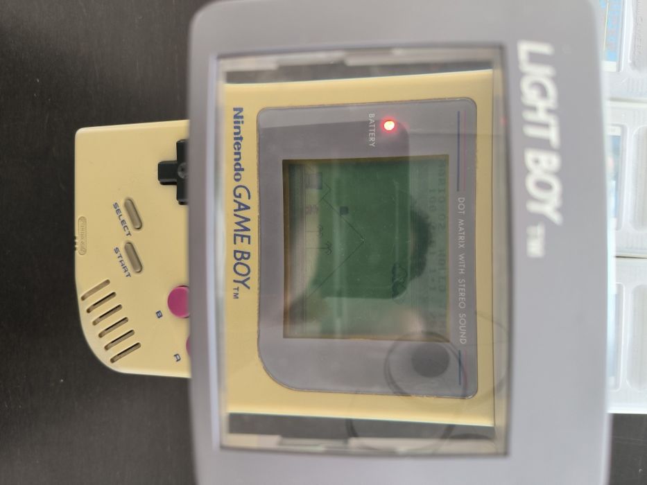 Nintendo Gameboy DMG-01 + Lightboy + Bolsa + Tetris, Super Mario Land e outros jogos