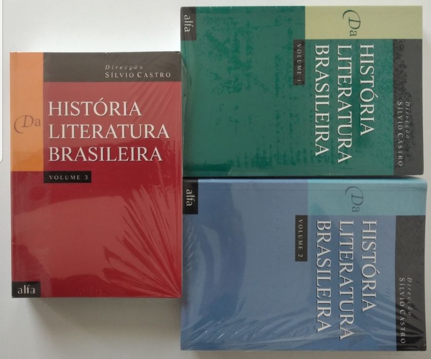 História da Literatura Brasileira - 3 livros novos 25€ ou cada 10€
