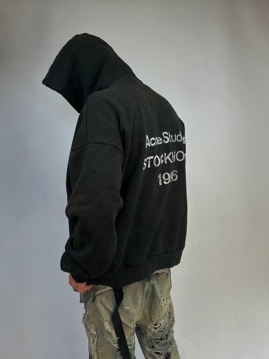 Acne Studios Stockholm 1996 Hoodie. Худі чорне худи черное black М L
