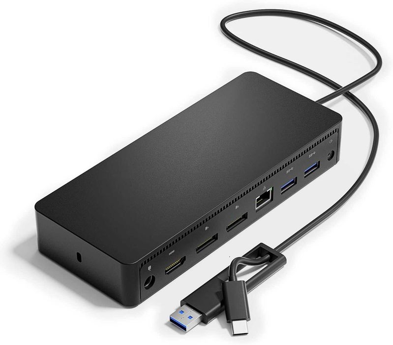 Dell Docking Station WD19 | USB-C | Até 3 Monitores | 4K | Carregador Incluído