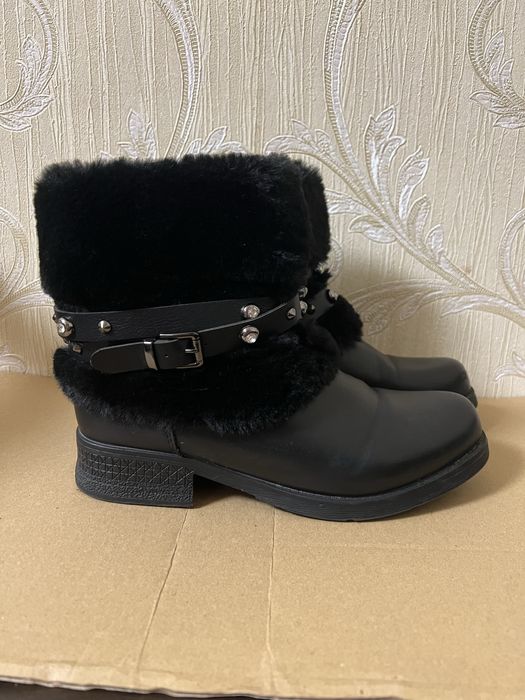 Полусапожки ботинки зимние