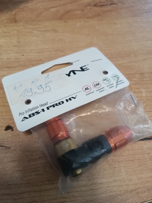 Nowa końcówka do pompki Lezyne ABS 1 pro hv